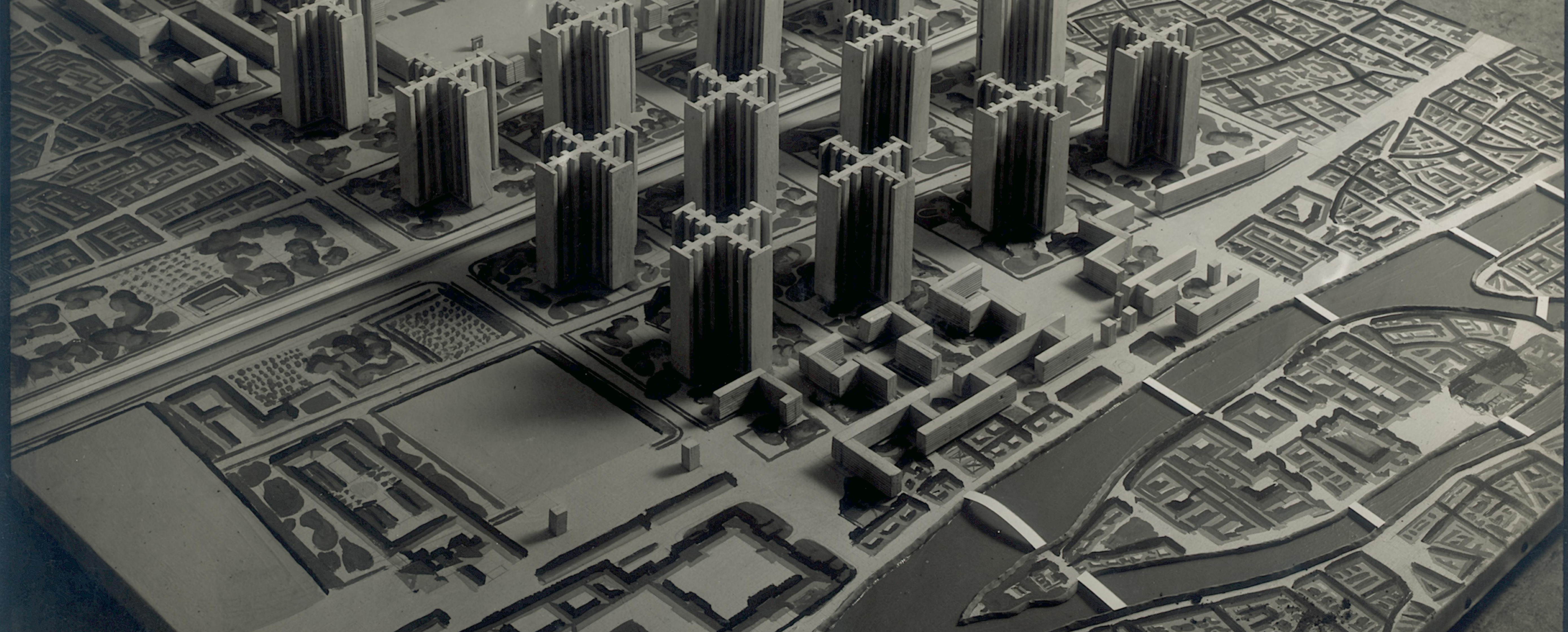 Fig. 4 Plan Voisin, Corbusier, 1925